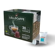 Kavne kapsule Lollo caffé Deca Espresso brez kofeina za NESPRESSO 30 kosov