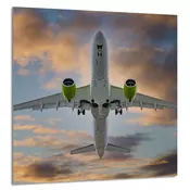 shumee STEKLENA PLOŠČA ZA KUHINJO 60x65 Plane