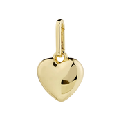 Pilgrim Obesek Charm Full Heart zlata