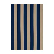 Modra/bež ročno tkana preproga iz mešanice volne 200x300 cm Sissel – Jotex