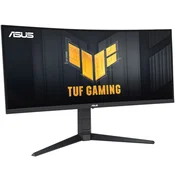 ASUS 34 inca TUF VG34VQL3A WQHD 3440x1440 VA 180 Hz HDR10 zakrivljeni gaming monitor