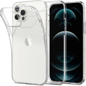 Spigen Spigen Liquid Crystal - ohišje za iPhone 12 / iPhone 12 Pro (prozorno)