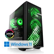 CSL Computer CSL Gaming PC M10700H, AMD Ryzen 5 7600 (6 3800 MHz), 16 GB DDR5-RAM, SSD 1 TB, Windows 11 Home, (5000090915)