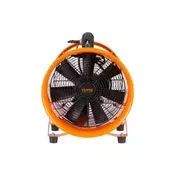 VEVOR Ventilatorski ventilator težkega tipa s cilindrom 5 m zračna cev 380x357x438 mm