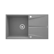 Deante ZRC_S11A - Kuhinjski sudoper CORIO 50x86 cm granit/metalno siva