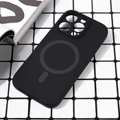 Maska za telefon iPhone 16 Pro PURE COLOR, Magsafe, Crna