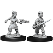 Model Pathfinder Deepcuts: Halfling Female Rogue