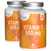 Essentials Vitamin C 500 mg, visoka doza - veganski, 60 kapsula