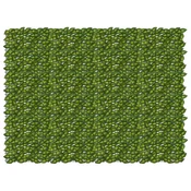 Vidaxl Ograja za balkon z listi Zelena in Rumena 200 x 150 cm