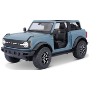 Maisto - 2021 Ford Bronco Badlands (bez dverí), modrý, 1:18