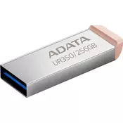 ADATA UR350/256GB/USB 3.2/USB-A/Hnědá