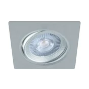 Ideus Stropna svetilka srebrne barve D 5W IP20 3000K MONI 03228