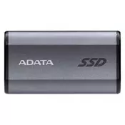 ADATA zunanji SSD 1TB - SE880 (USB3.2 tip C, R/W: 2000/2000 MB/s, siv)