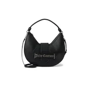 Juicy Couture Ročna torbica JASMINE črna/srebrna