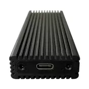 HDD SSD Rack LC Power LC-M2-C-MULTI NVME Enclosure for M.2 SSD USB3.2 Gen.2x1 Type C Black