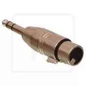 ADAPTER 6.3MM ST M - XLR 3POL F