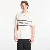 Majice Fred Perry Fred Perry Graphic T-Shirt Beige M