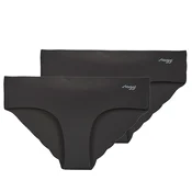 Sloggi   ZERO Microfibre 2.0 Hipster PACK DE 2  Črna