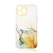Hurtel Marble Masko ovitek za iPhone 12 Pro Max - oranžni marmor
