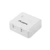 Nadometna škatla za 2 modula keystone adapterjev