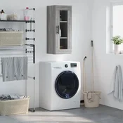 Vidaxl vidaXL Stenska omarica siva sonoma hrast 34,5x34x90 cm