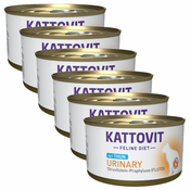 Kattovit Urinary konzerva - tuna 6 x 85 g