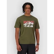 Mons Royale Icon Merino Tech Tee dark olive