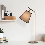 Opviq Stona lampa E27 Max 40W, Bronzana