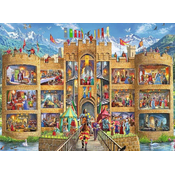 Ravensburger Puzzle Pogled na viteški grad XXL 150 kosov