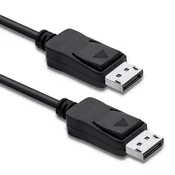 Qoltec DisplayPort v1.4 moški | DisplayPort v1.4 moški | 8K | 0,5 m
