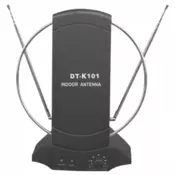 KETTZ Sobna antena DT-K101 + pojacivac Unutrašnja, 47-862 MHz, 75 Ohm