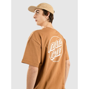 Santa Cruz Opus Dot Stripe AG T-Shirt butterscotch Gr. S