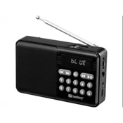 Sandberg Speaker Radio FM+BT polnilni