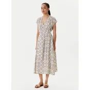 United Colors Of Benetton Poletna obleka 4KPRDV0BB Bež Relaxed Fit