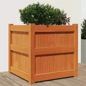 Vrtna sadilica voštano smede boje 50 x 50 x 50 cm od borovine