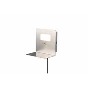TRIO 222670107 | Aloft Trio zidna svjetiljka s prekidacem USB utikac 1x LED 350lm 3000K poniklano mat, bijelo