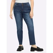 SHEEGO Kavbojke moder denim