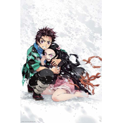 Maxi poster GB eye Animation: Demon Slayer - Tanjiro & Nezuko Snow