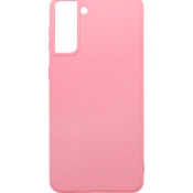 mobilNET silikonski ovitek Samsung Galaxy S21 FE 5G, roza Pudding