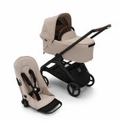 Bugaboo Dragonfly - complete s košaro BLACK/DESERT TAUPE-DESERT TAUPE