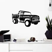 Wallity Zidna dekoracija GMC Truck 1962, 60 x 35 cm, Crna