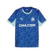 PUMA Olympique Marseille 25/26 Authentic Third Jersey Men, Sport, Vivid Blue/Azure, S
