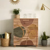 Aberto Design Komoda Leva Gravis Form 80x95x43cm Bež