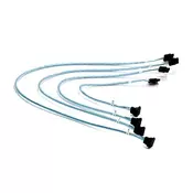Supermicro SUPERMICRO Int. Set of 4 SATA Straight-Straight 43/33/26/22cm Cable CBL-0190L (CBL-0190L)