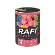DNT Dolina Noteci Rafi Junior with veal, cranberry, and blueberry - Wet dog food 400 g