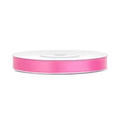 PartyDeco Trak iz satena - roza barva 6 mm x 25 m