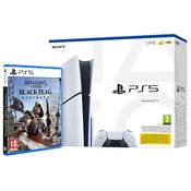 Igralna konzola PLAYSTATION 5 1TB + Assassins Creed Black Flag Resynced Day1 Ed.