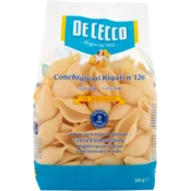 shumee testenine Le specialita Conchiglioni Rigati n126 500g - De Cecco