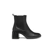 Geox gležnarski čevlji ženski usnjeni D WALK PLEASURE 55T