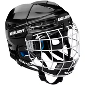 Hokejska čelada Bauer Prodigy Combo Youth modra